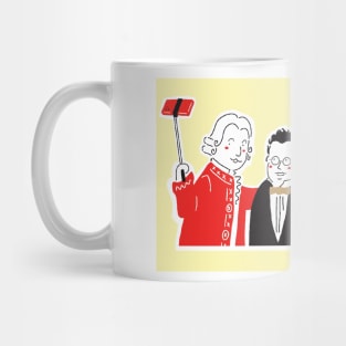 Mozart Schubert Beethoven Bach Mug